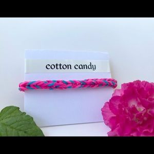 Cute handmade rainbow loom bracelet, brand new.